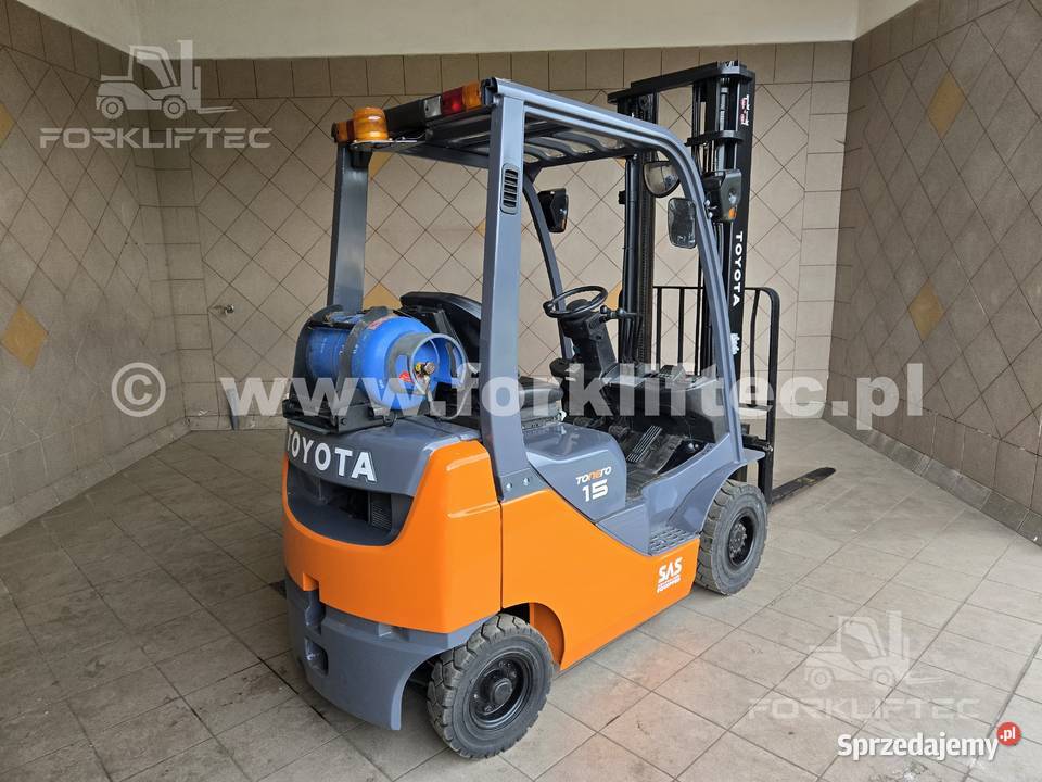 Wózek widłowy TOYOTA 8FGF15 nowy TOYOTA 8FG15 Wózki widłowe Lędziny