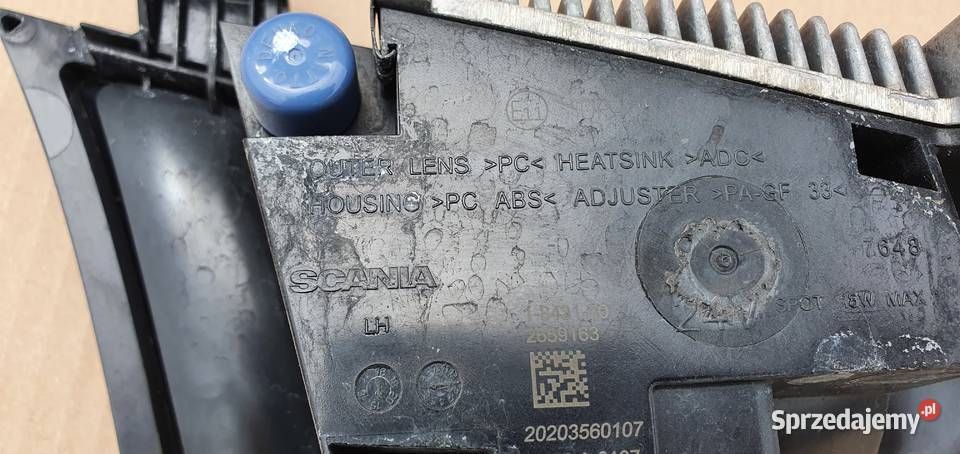 SCANIA NGS HALOGEN 2659163 Bieleń