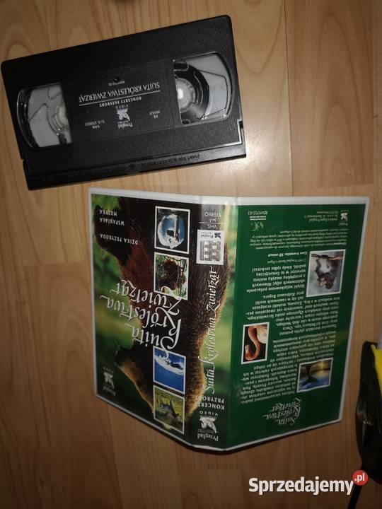 Kaseta vhs dzikie zwierzęta suita klasyczna sprzedam