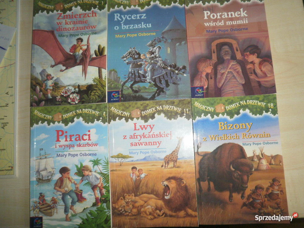 Magiczny domek na drzewie 6 książek