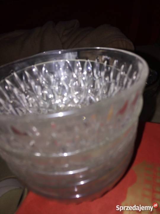 Miski stare Ząbkowice przezroczysty Ceramika i szkło mazowieckie