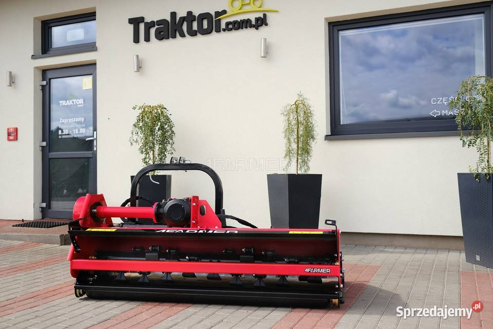 Kosiarka bijakowa EFGCH 125D 4FARMER czerwona nieuszkodzony Tajęcina sprzedam