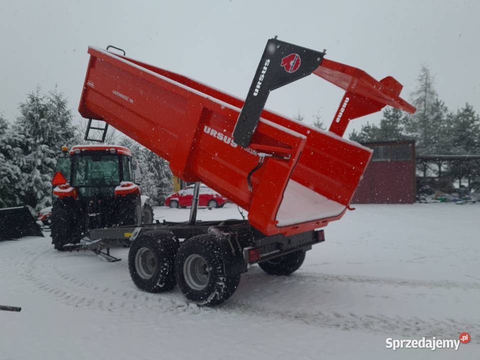 UUrsus przyczepa tandem 10ton Ursus t083A Przyczepy rolnicze Toruń