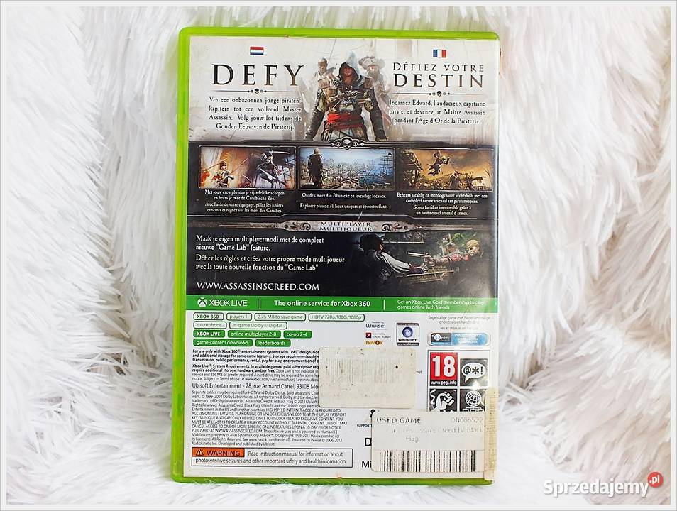 Gra XBOX 360 Assasin Creds IV Black Flags Żary