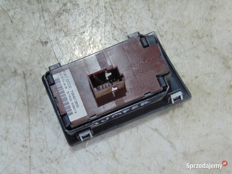PANEL REGULACJI ŚWIATEŁ JUMPER DUCATO BOXER 0614 osobowe sprzedam