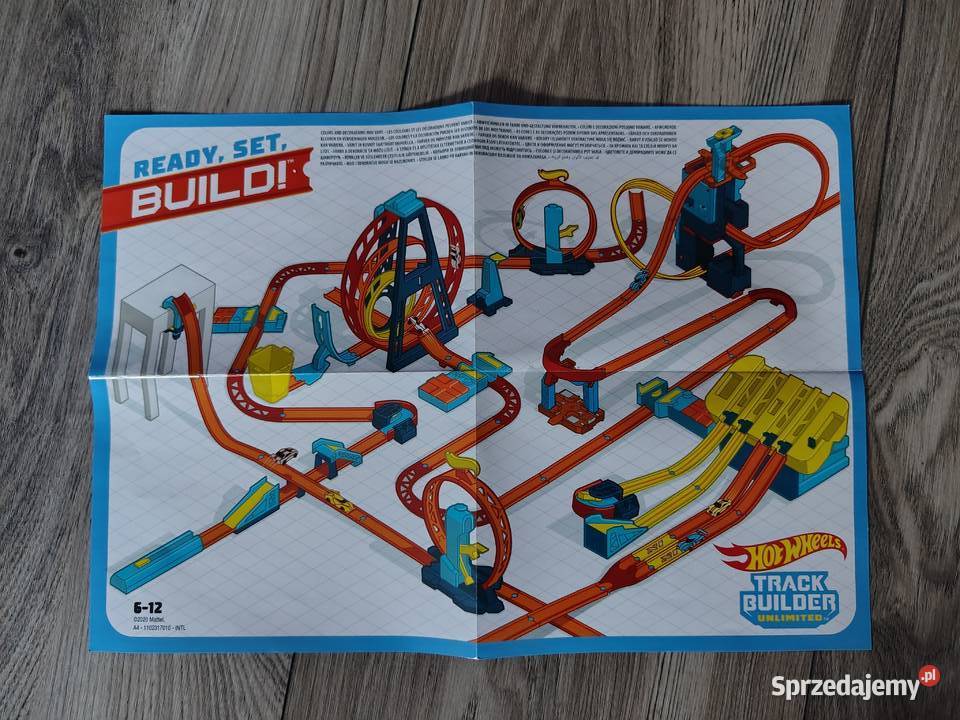 tor Hot Wheels GLC96 potrójna pętla 6 lat+ Kolejki i tory