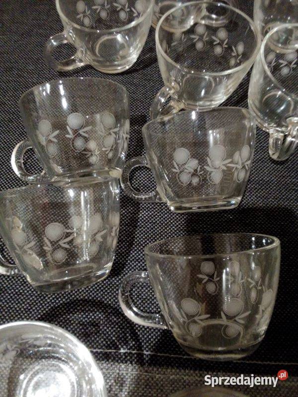 Piękny komplet do kompotu ponczu