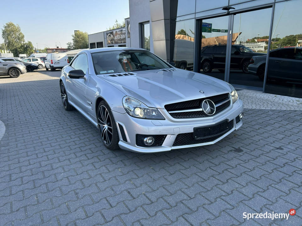 Mercedes SL 55 AMG Pakiet 63 AMG podgrzwent fot Żory