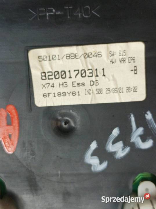 LICZNIK 8200170311 Renault Megane I 19952002