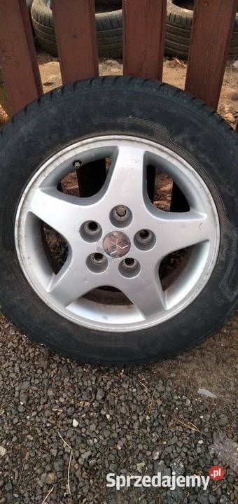 Felgi aluminiowe Mitsubishi 15 5x1143 Krośniewice sprzedam