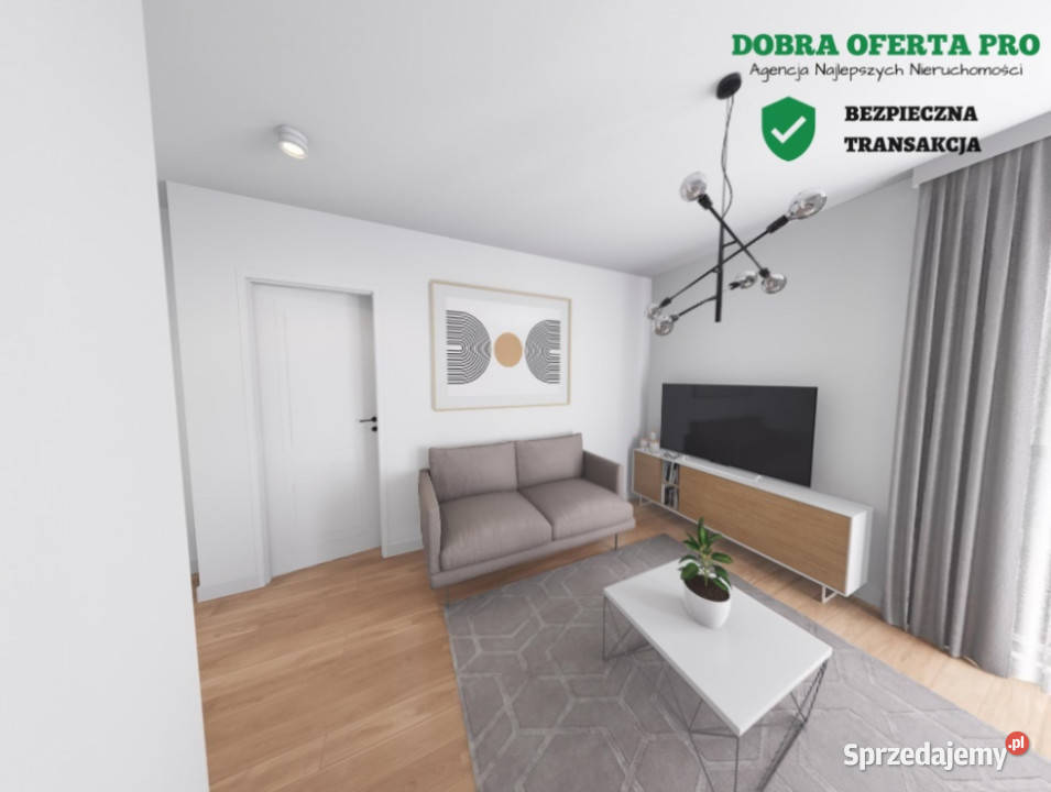 Gotowe 2 pokoje 3158 m2 balkon 609m2 Południowe Wiślinka