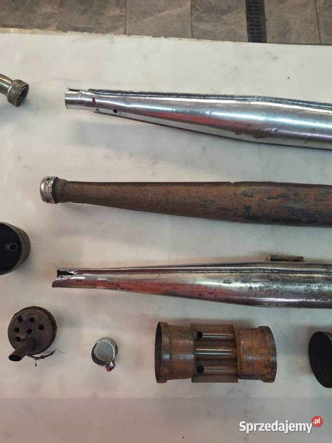 Tłumik kolanko wydech komar romet motorynka ogar Tłumiki Strzyżów