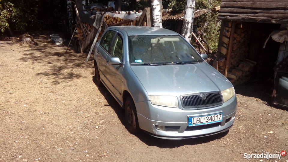 skoda fabia uszkodzona Fabia lubelskie Majdan Stary sprzedam