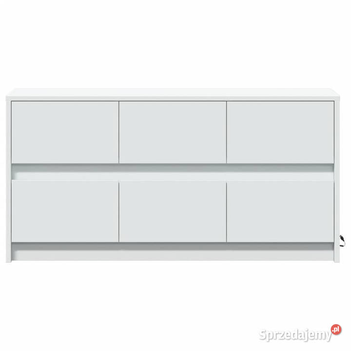 Szafka TV z LED biała 100x34x50 materiał RTV mazowieckie Warszawa sprzedam