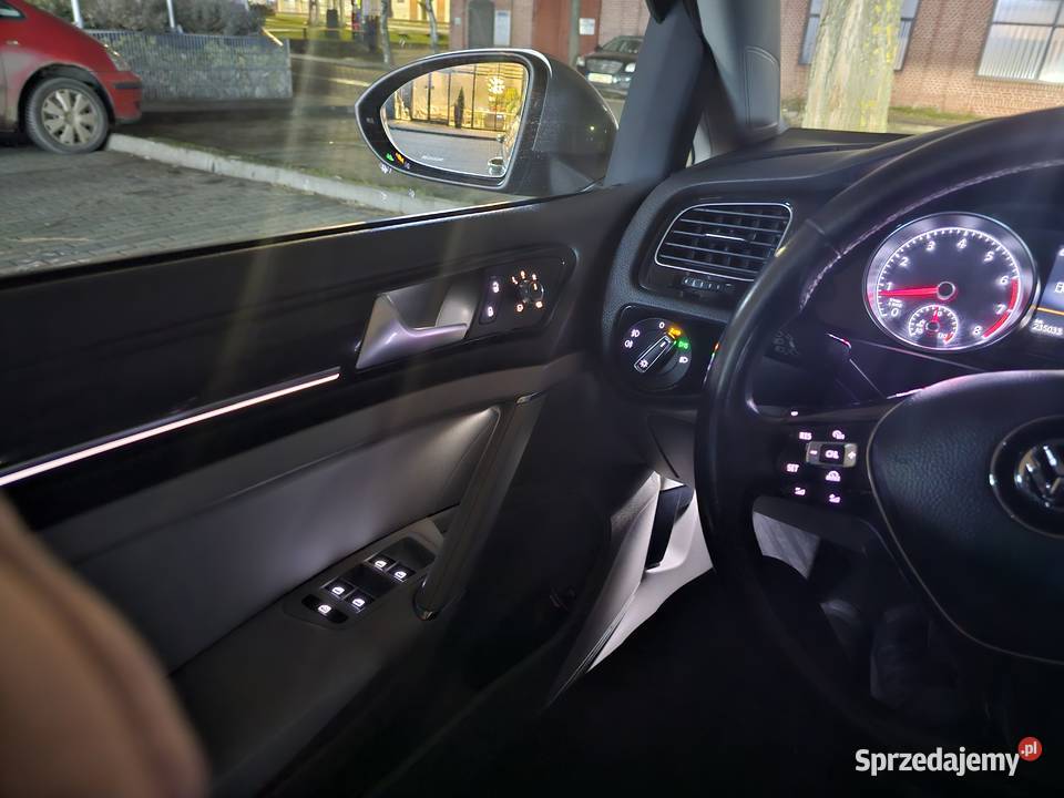 Golf 7 14tsi na pasku Highline DSG LED welurowa tapicerka pomorskie