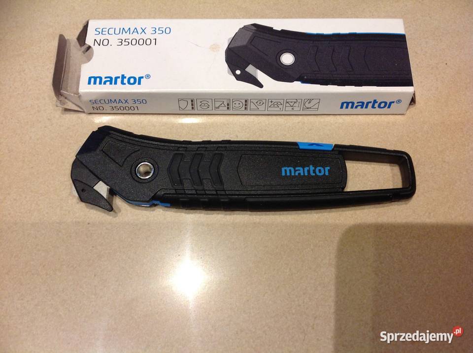 Nóż Do Foli SECUMAX 350 MARTON Bezpieczny Noż Nowy