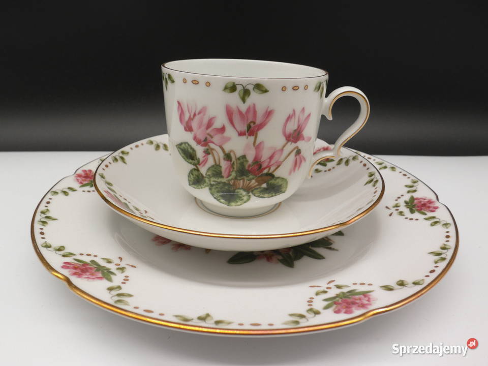 Zestaw śniadaniowy trio z kolekcji Alpine Flower wielkopolskie Raszków