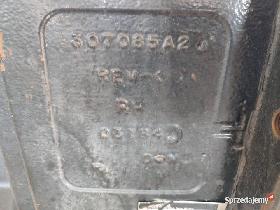 Skrzynia biegów 351342 307085A2 Holland TG 230 Pozostałe wielkopolskie Wilkowo