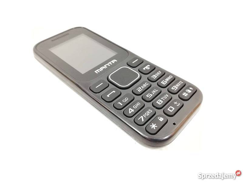 TELEFON KLASYCZNY MANTA 1711 DUAL SIM APARAT GPRS Pozostałe dolnośląskie Strzelin