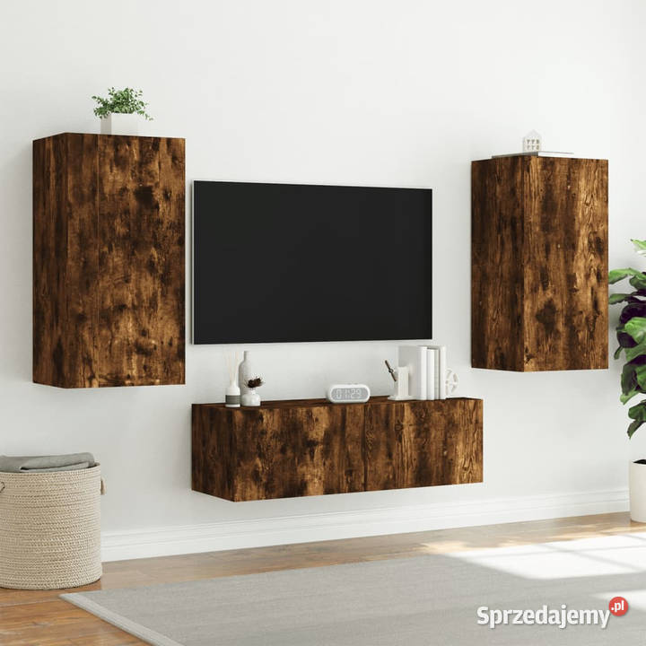 3cz zestaw mebli TV z oświetleniem LED sprzedam