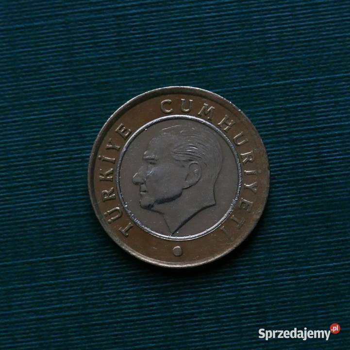 TURCJA 1 lira 2022r Numizmatyka śląskie Gliwice
