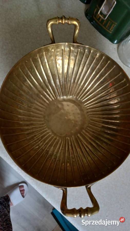 Patera mosiężna 32 wys 7