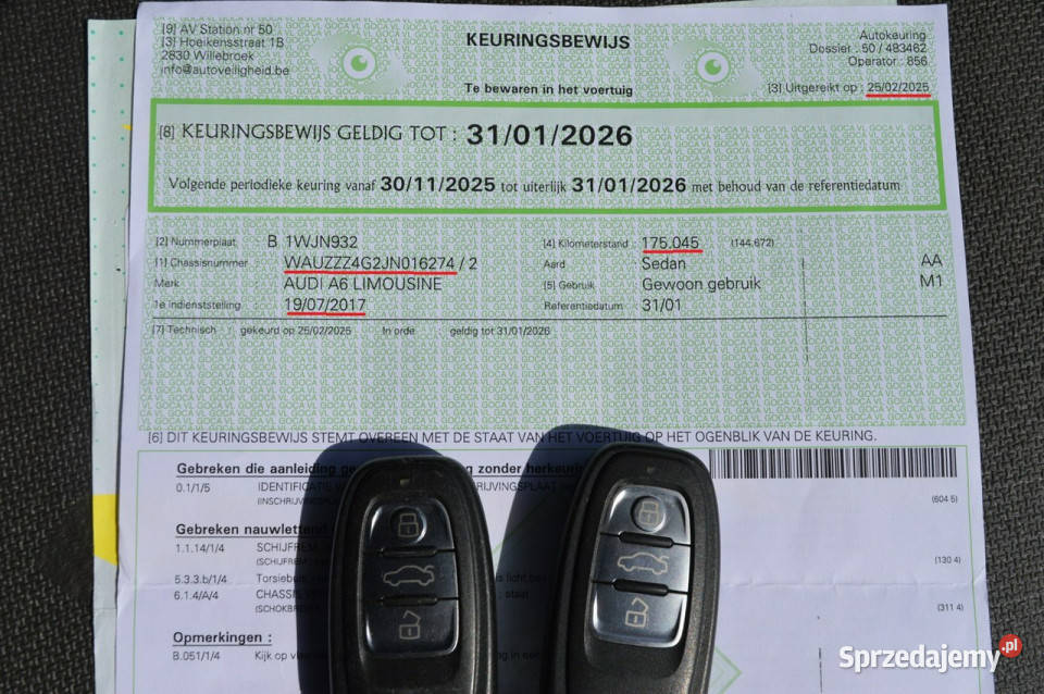 Audi A6 SLine 20 TDI Ultra STronic 100 Hrubieszów