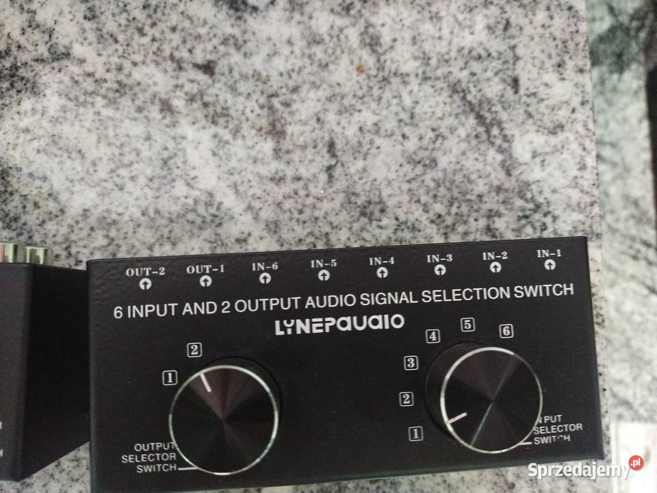 Switcher Audio - 6- Input 2-Output