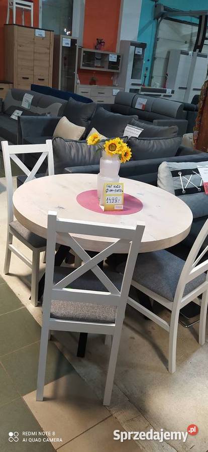 STÓŁ KOŁO ROZKŁADANY ŚREDNICA 100250 77cm kujawsko-pomorskie Toruń sprzedam