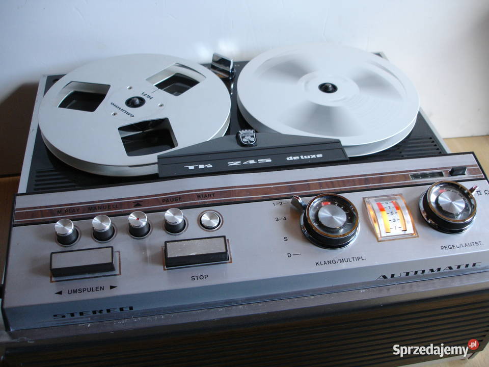 Magnetofon szpulowy GRUNDIG TK245 DE LUXE Zielona Góra