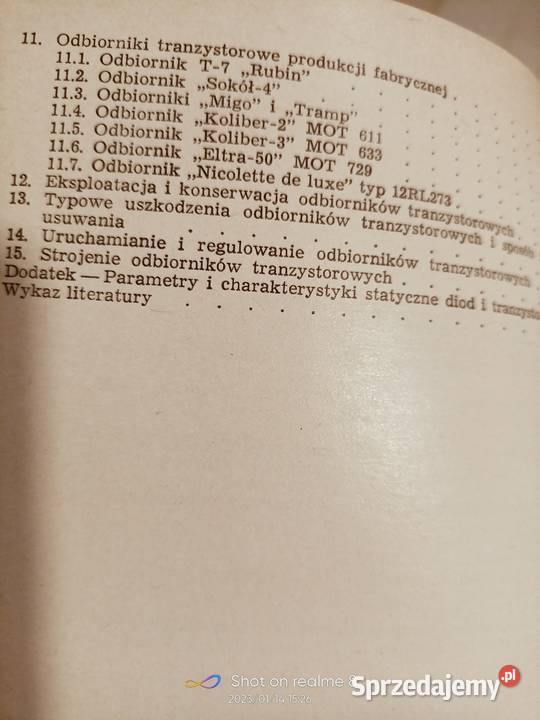 Amatorskie Odbiorniki antenowe Wolszczak książki Warszawa