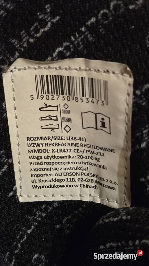 Łyżwy regulowane 38 41 Szczecin