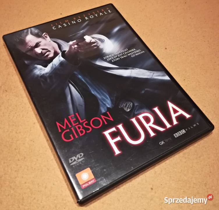 Płyta dvd Furia Mel Gibson Filmy Warszawa sprzedam
