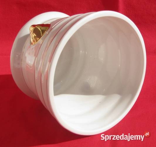 Osłonka porcelanowa ZŁOTE LWY MASZKARONY Antyki, Sztuka, Kolekcje zachodniopomorskie Koszalin