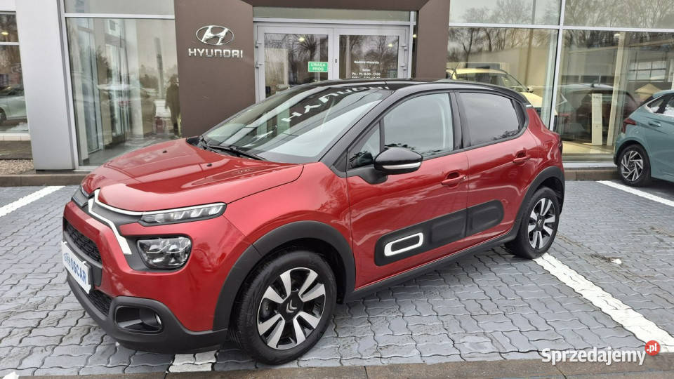 Citroen C3 12 83 Salon Polska III 2016 ASR (kontrola trakcji) mazowieckie Ostrołęka