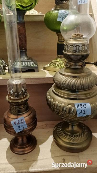 lampy naftowe kolekcja z francji Pozostałe Fałków