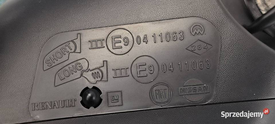 LUSTERKO PRAWE RENAULT TRAFIC III osobowe Lipno