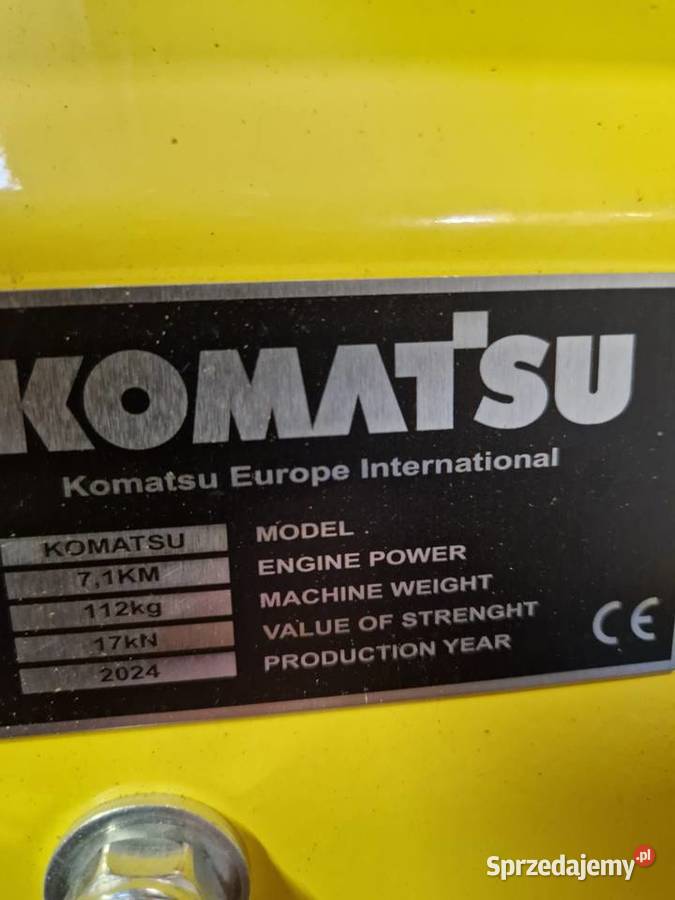 Zagęszczarka gruntu Ubijak KOMATSU GTZ 744 112