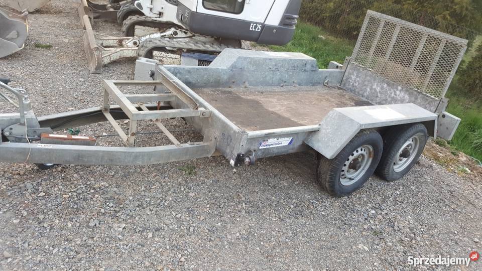 Przyczepa Indespension 27t angielska b solidna f lubelskie Lubartów
