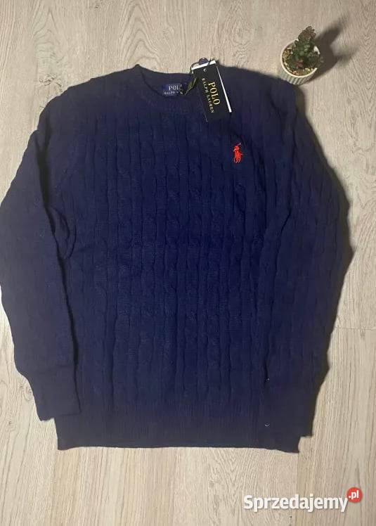 Sweter Polo Ralph Lauren granatowy Swetry i golfy Limanowa