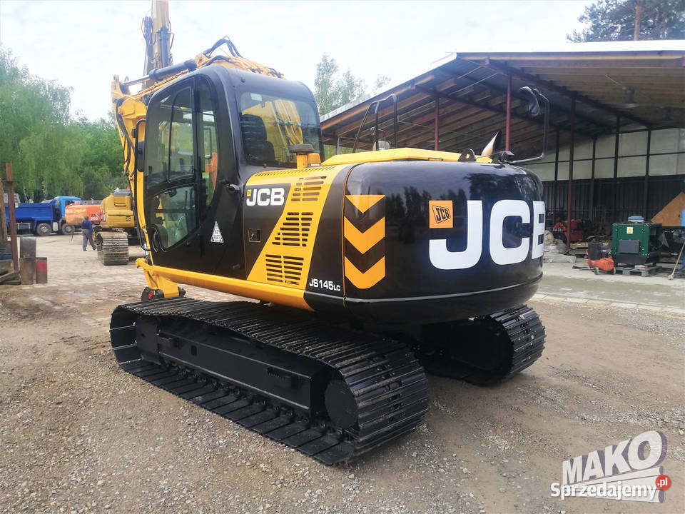 Koparka gąsienicowa JCB JS145LC 2013r 15t CAT świętokrzyskie Ostrowiec Świętokrzyski sprzedam