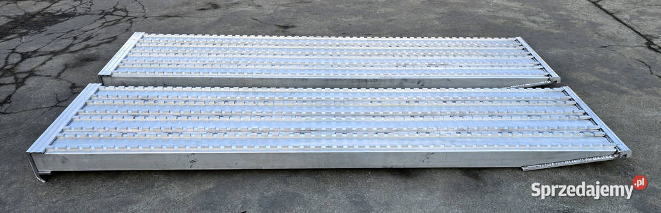 Najazdy aluminiowe 17 ton 2000x600x90mm Lubanie sprzedam