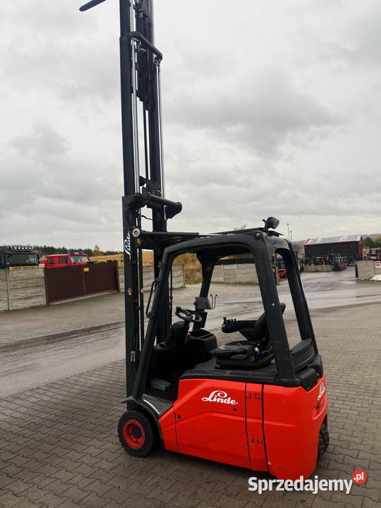 wózek widłowy elektryczny LINDE E16 Triplex 56m Działoszyn