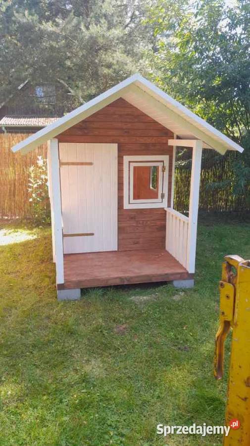 Domek drewniany dzieci mazowieckie Jadów