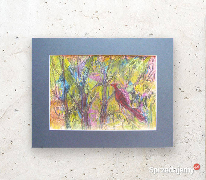 kolorowy rysunek do pokojuogrodowy szkic