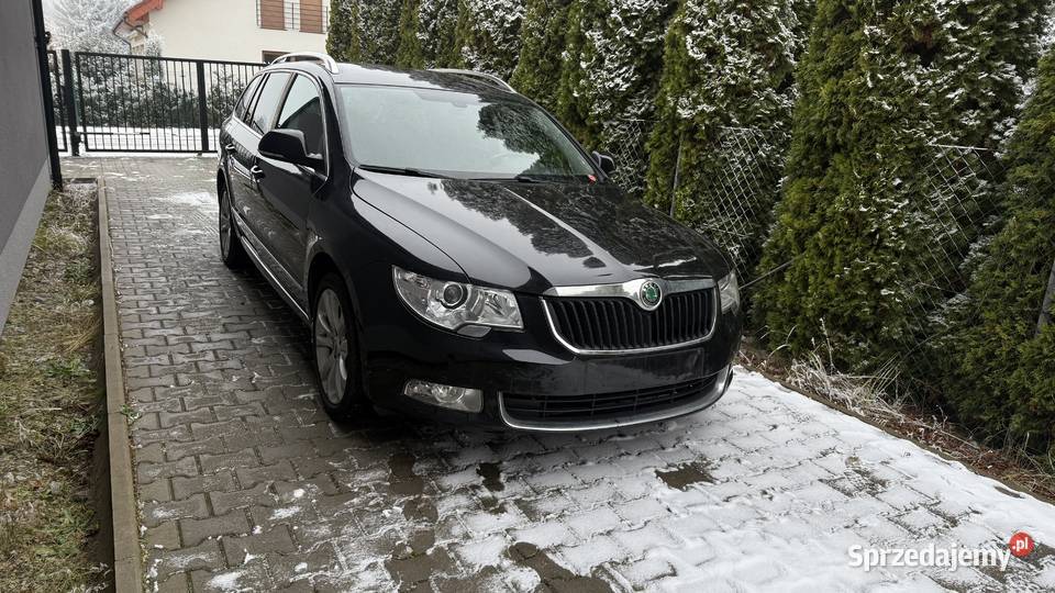 Skoda Superb II 20tdi Xenon Skóra Navi PDC mały 163000km Kąty Wrocławskie