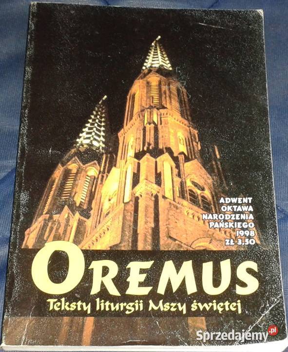 OREMUS Teksty Liturgii Mszy Świętej 121998 miękka lubelskie Chełm