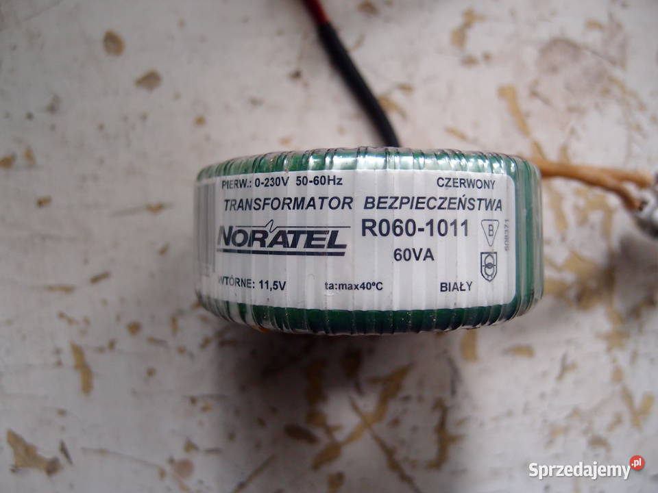 Transformator bezpieczeństwa 60VA 12V 50A 230V Łódź
