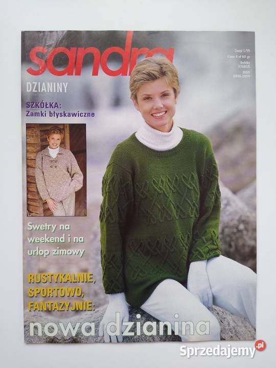 Modne Dzianiny Sandra 11999 Hobbystyczne pomorskie