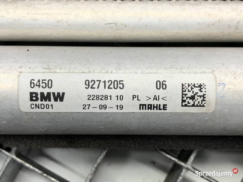 CHŁODNICA KLIMATYZACJI BMW F39 15 140 9271205